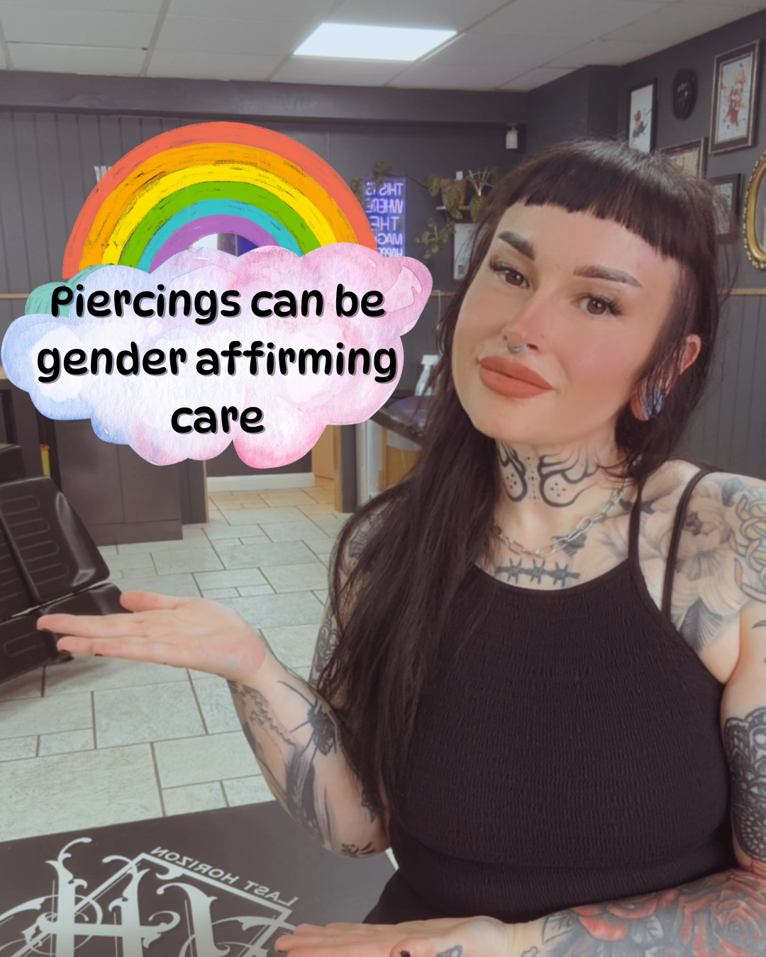 PIERCINGS CAN BE GENDER AFFIRMING CARE